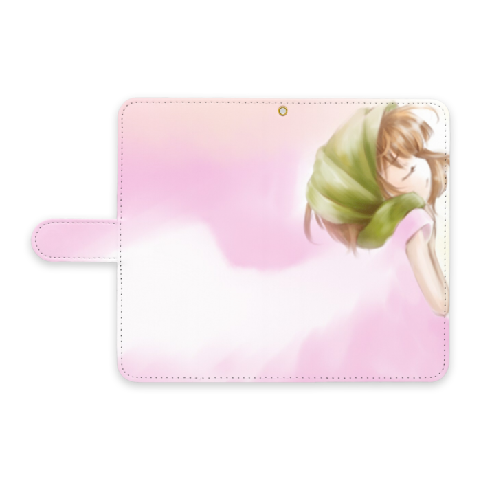 手帳型Androidケース - L - ストラップ穴 あり