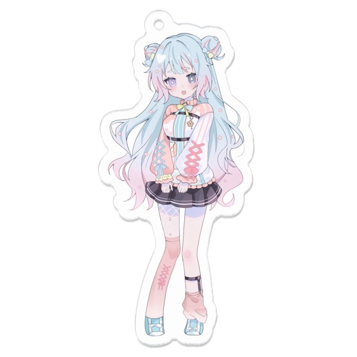 アクリルキーホルダー - 70 x 70 (mm)