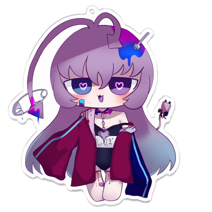 アクリルキーホルダー - 100 x 100 (mm)