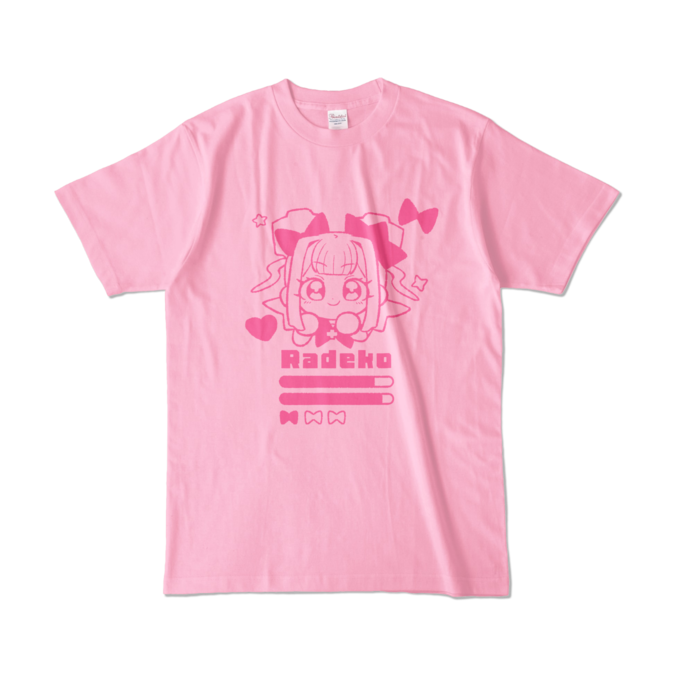 カラーTシャツ - L - ピーチ (淡色)