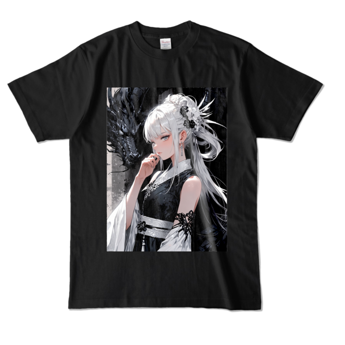 カラーTシャツ - L - ブラック (濃色)