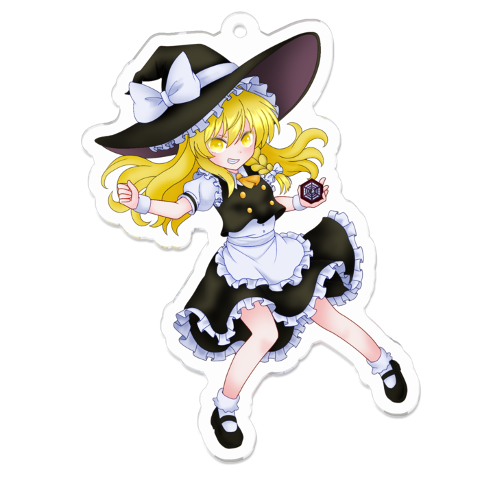 アクリルキーホルダー - 70 x 70 (mm)