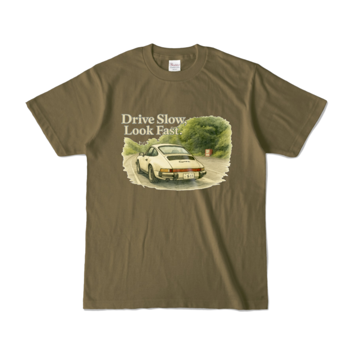 カラーTシャツ - S - オリーブ (濃色)