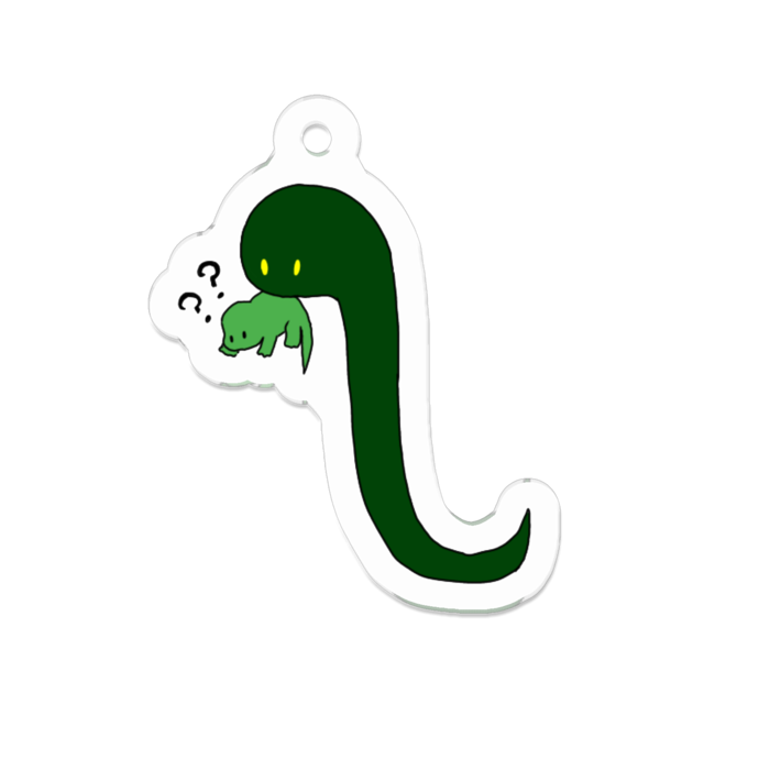 アクリルキーホルダー（コーティング） - 50 x 50 (mm)