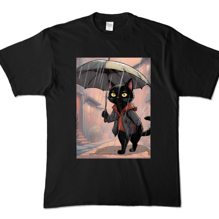 カラーTシャツ - XL - ブラック (濃色)