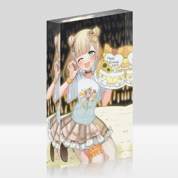 アクリルブロック - 100x148mm