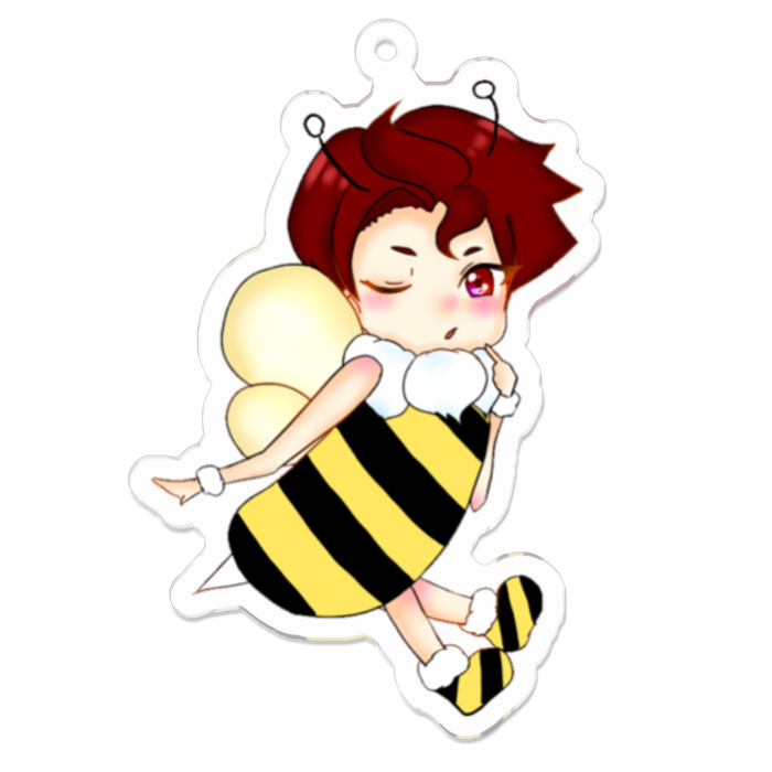 アクリルキーホルダー - 70 x 70 (mm)