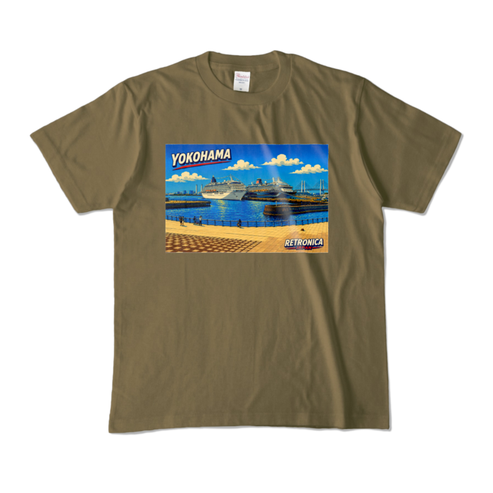 カラーTシャツ - M - オリーブ (濃色)