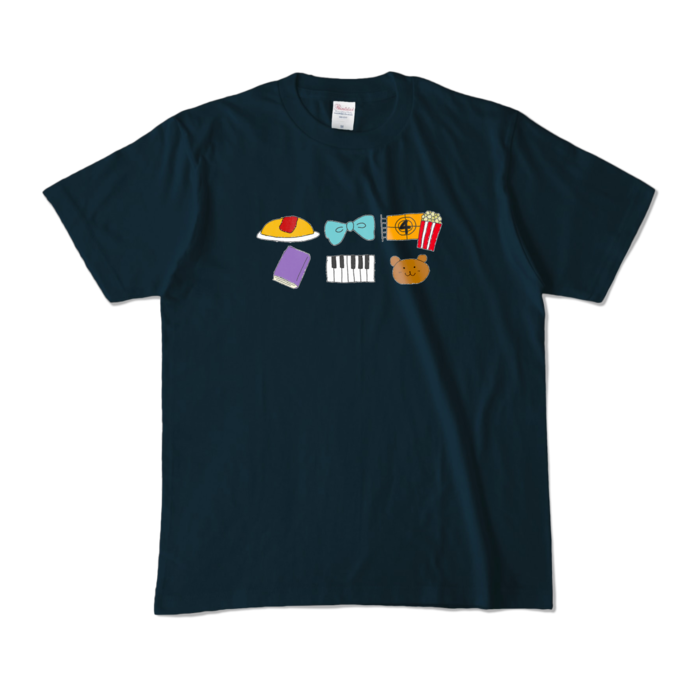カラーTシャツ - M - ネイビー (濃色)