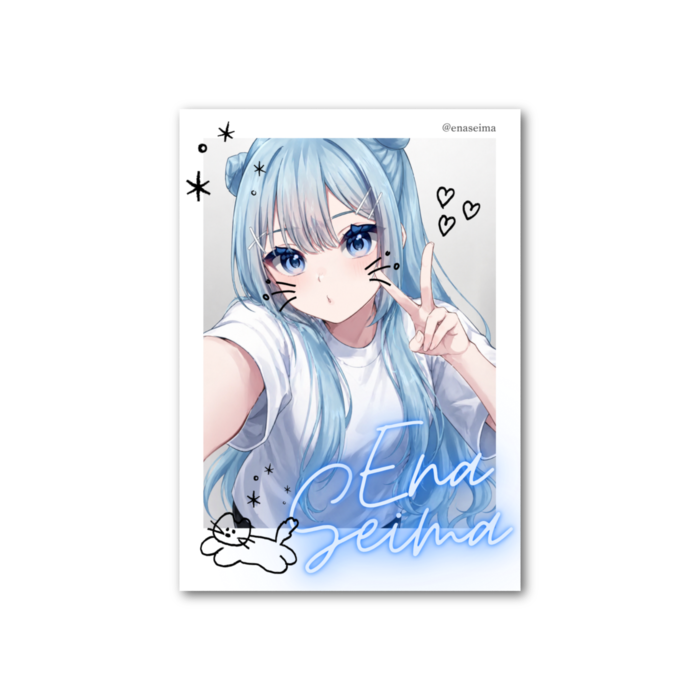 フォト風カード - 縦 - 両面