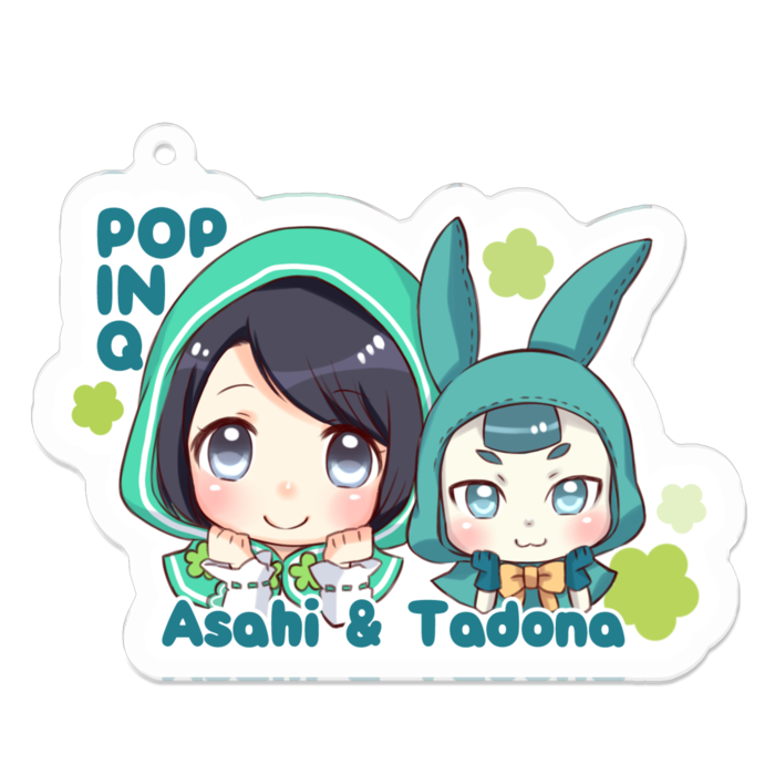 アクリルキーホルダー - 70 x 70 (mm)