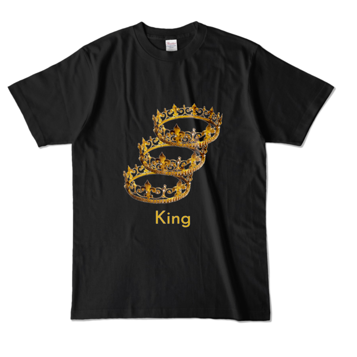 カラーTシャツ - L - ブラック (濃色)