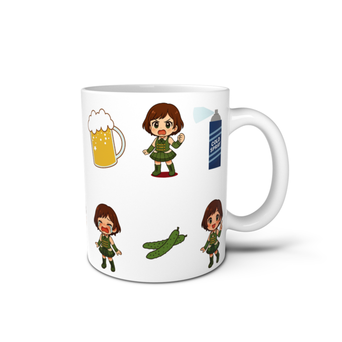 マグカップ - 直径 8 cm / 高さ 9.5 cm