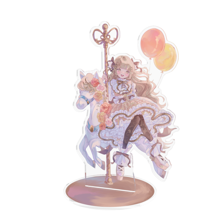 アクリルフィギュア - 160x160mm