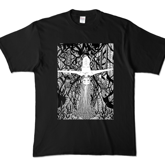 カラーTシャツ - XL - ブラック (濃色)