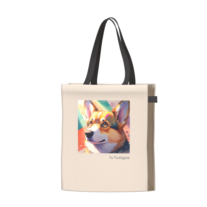 ツートンカラーバッグ - ブラック - W34 × H41 × D14cm