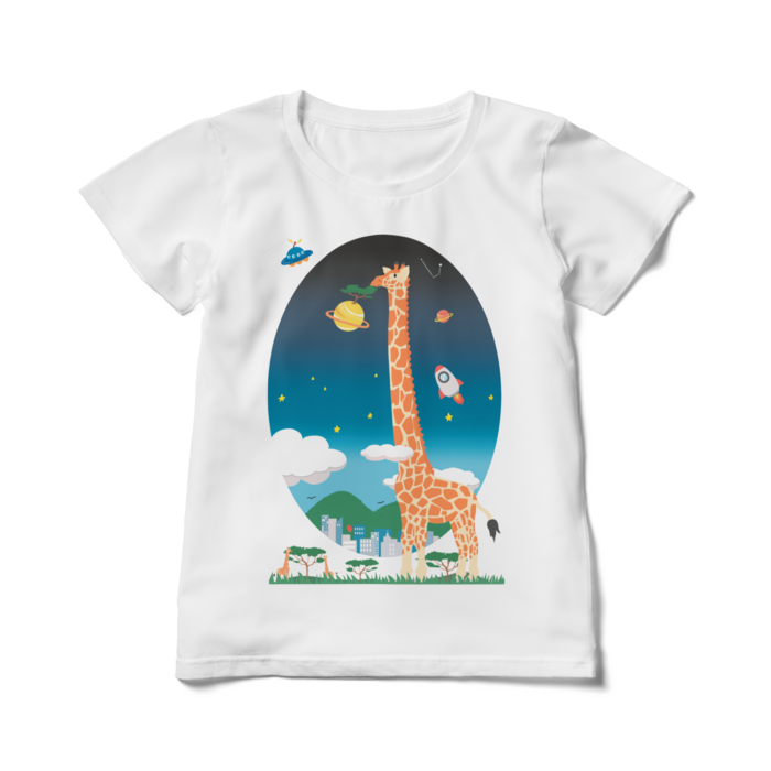 レディースTシャツ - L - 白