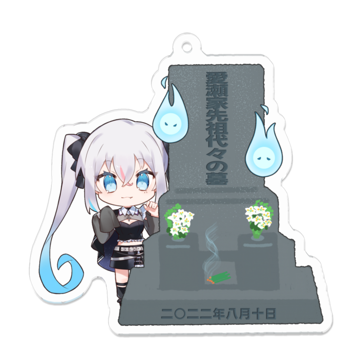アクリルキーホルダー - 70 x 70 (mm)