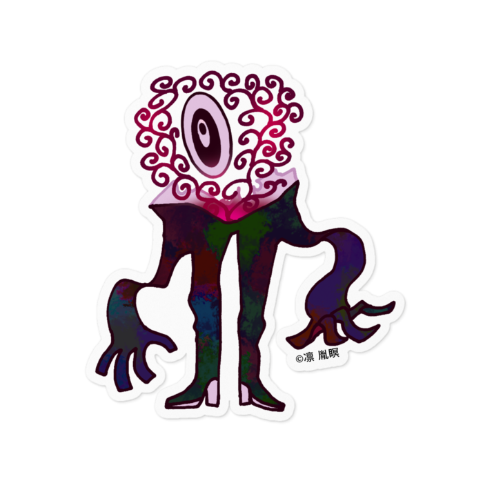 ステッカー - 100 x 100 (mm)