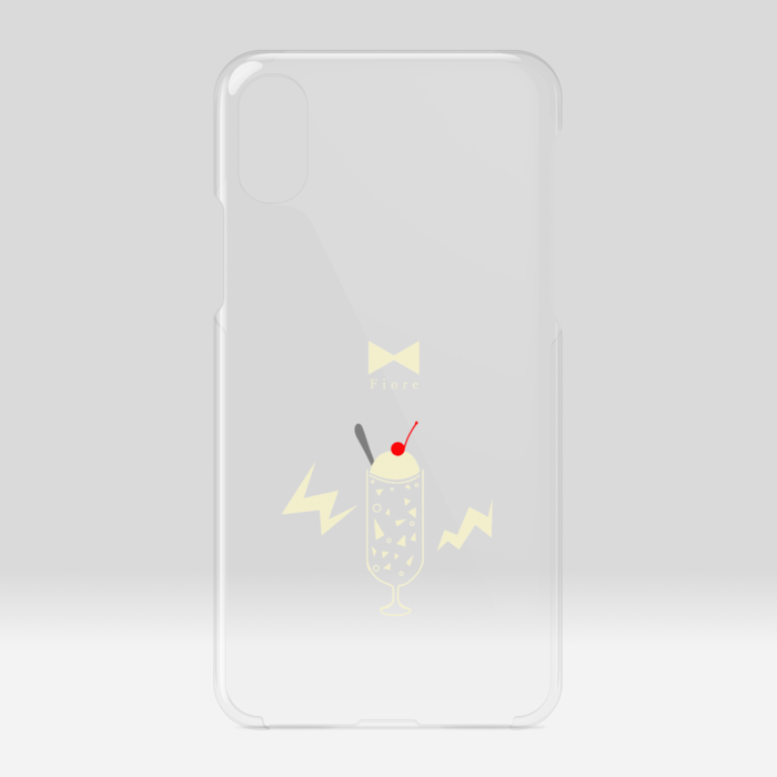クリアiPhoneケース - iPhone X / XS