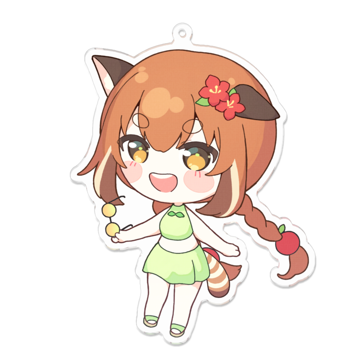 アクリルキーホルダー - 100 x 100 (mm)