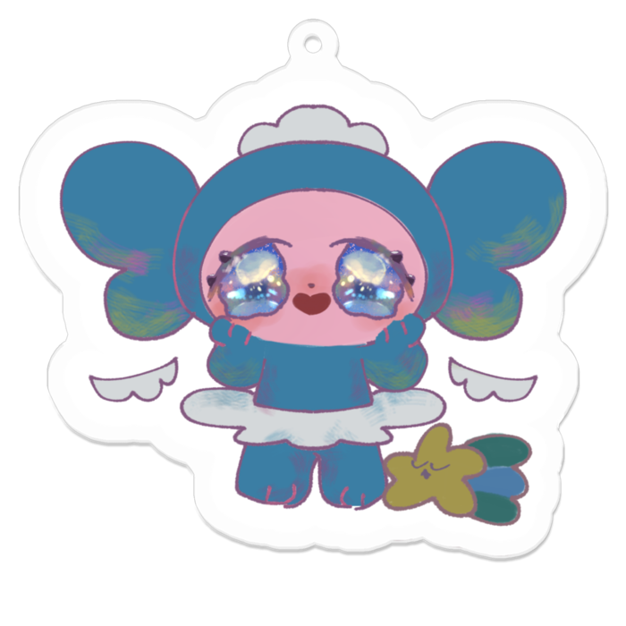 アクリルキーホルダー - 70 x 70 (mm)