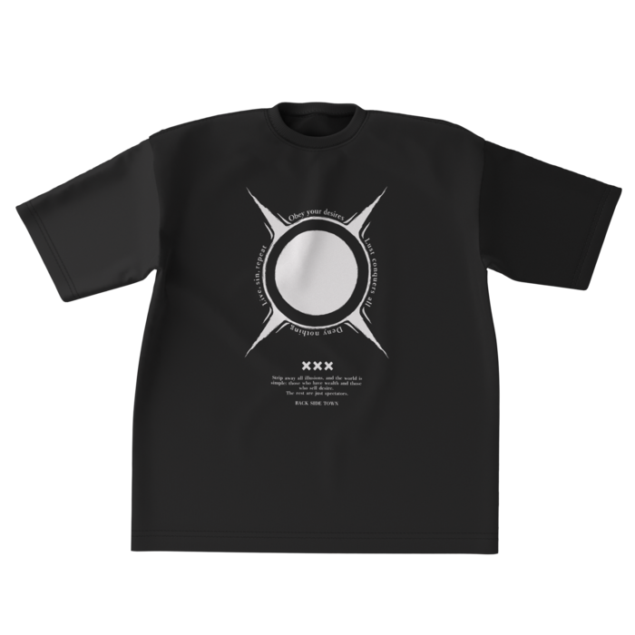 クニズ刺青Tシャツ - XL