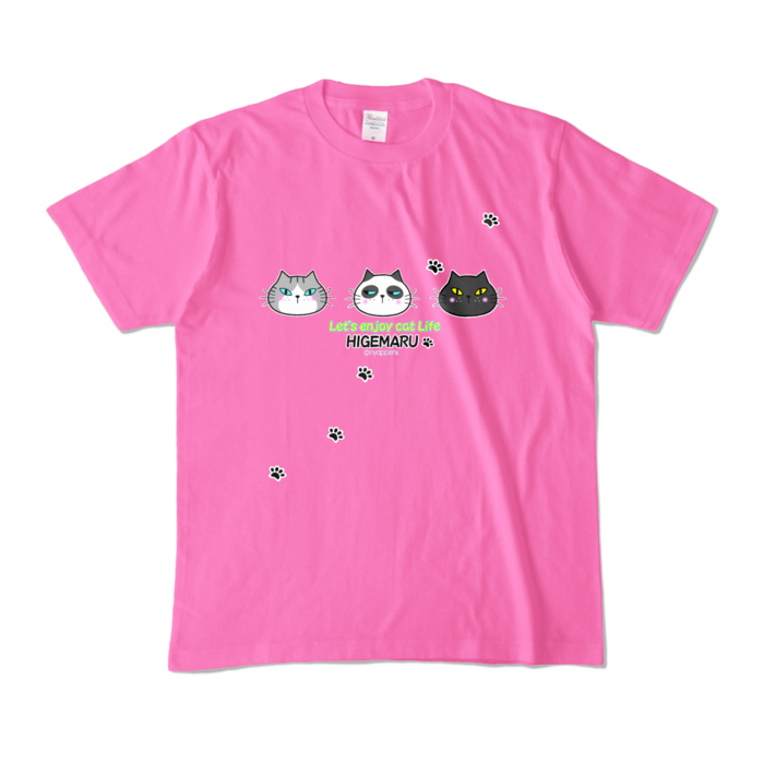 カラーTシャツ - M - ピンク (濃色)