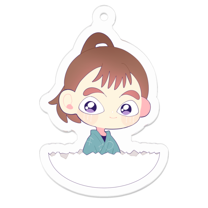 アクリルキーホルダー - 50 x 50 (mm)