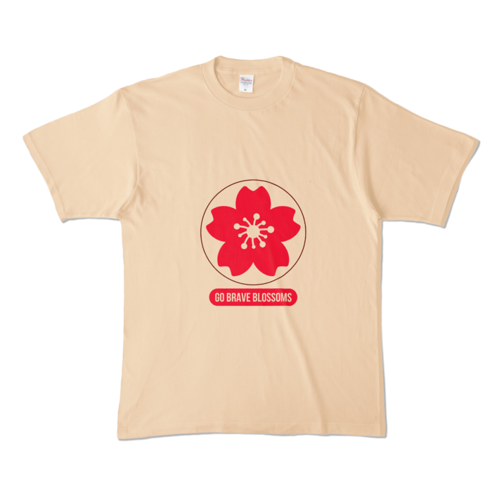 カラーTシャツ - XL - ナチュラル (淡色)