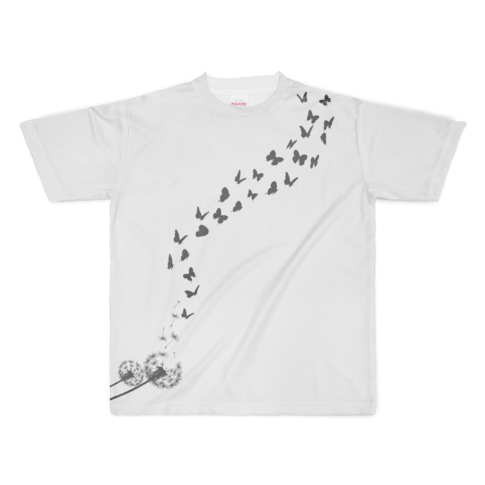 フルグラフィックTシャツ - XL - 正面印刷のみ