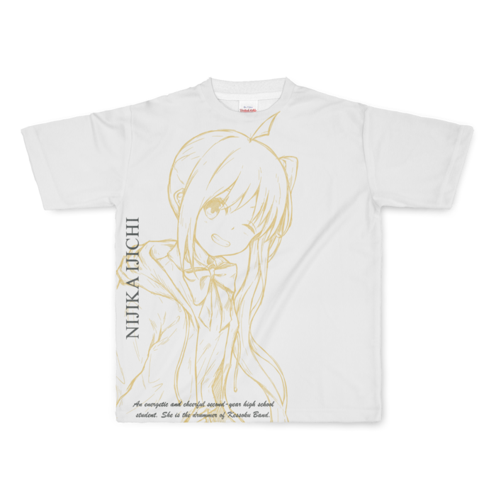 フルグラフィックTシャツ - L - 正面印刷のみ