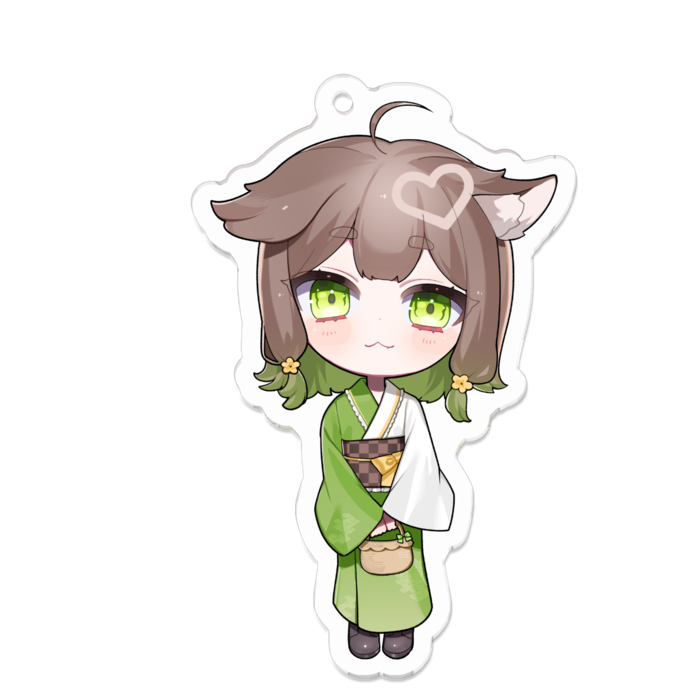 アクリルキーホルダー - 70 x 70 (mm)