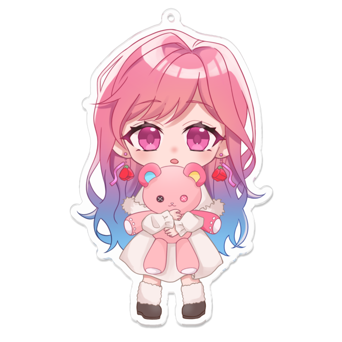 アクリルキーホルダー - 100 x 100 (mm)