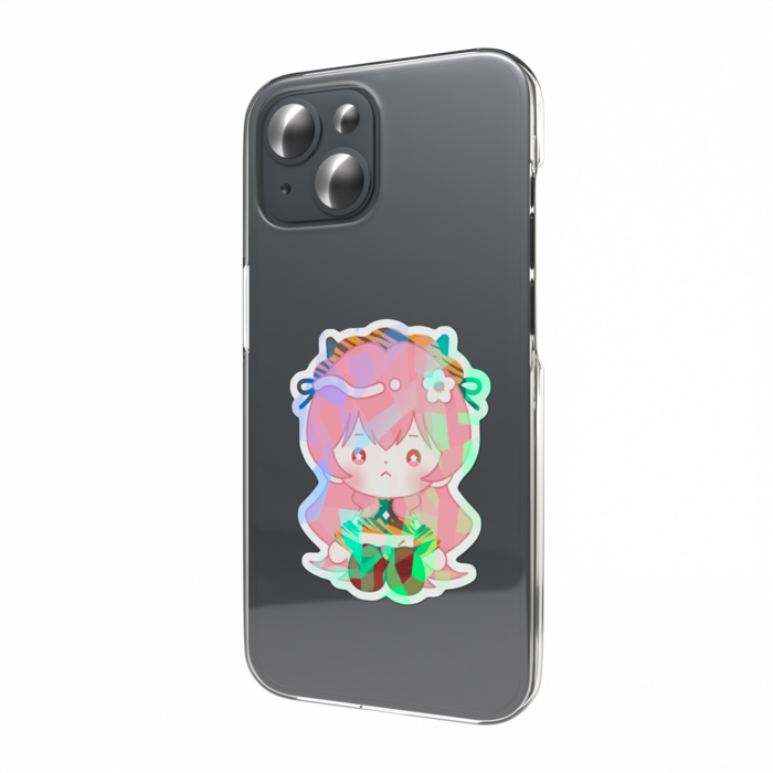 ホログラムスマホステッカー - 縦