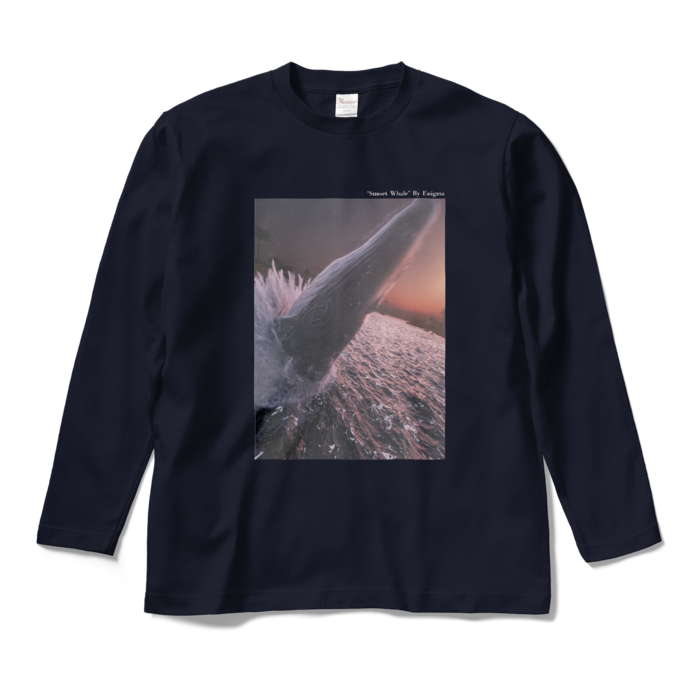 ロングスリーブTシャツ - M - ネイビー