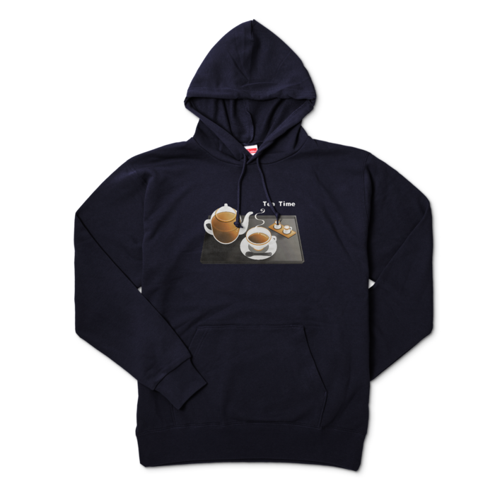 プルパーカー　紺色　XL