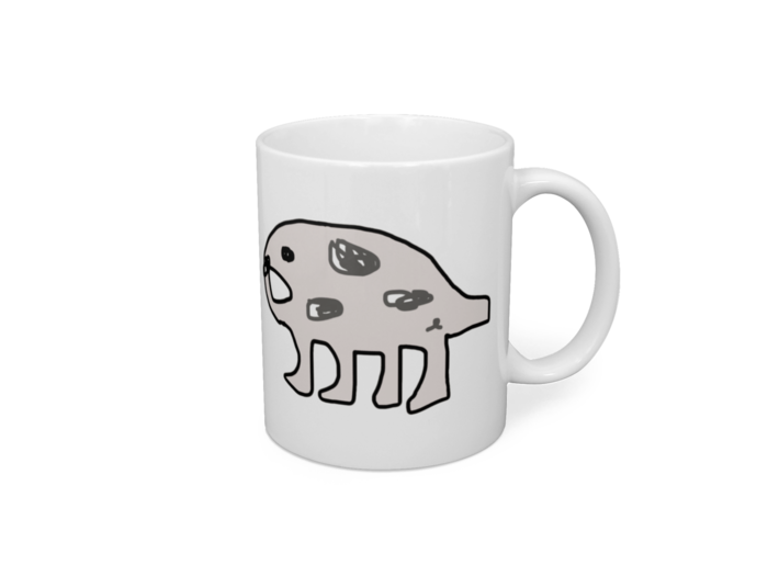 マグカップ - 直径 8 cm / 高さ 9.5 cm