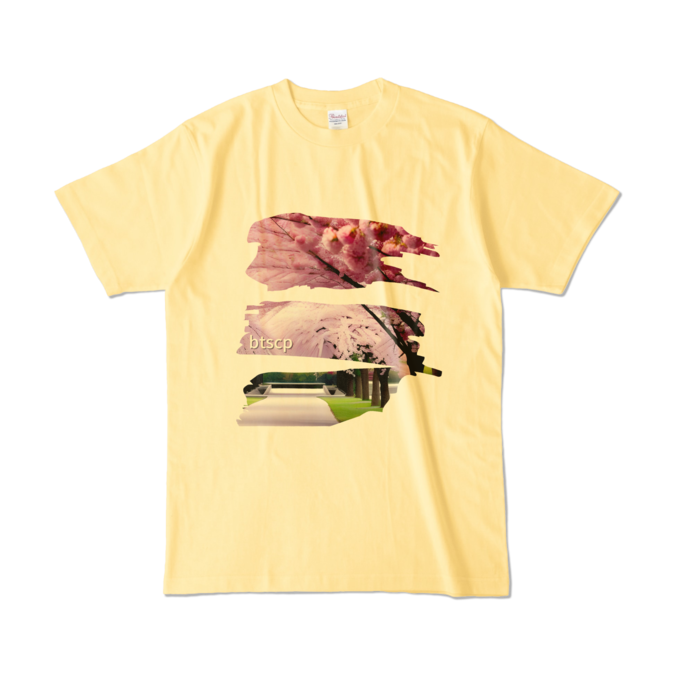 カラーTシャツ - L - ライトイエロー (淡色)