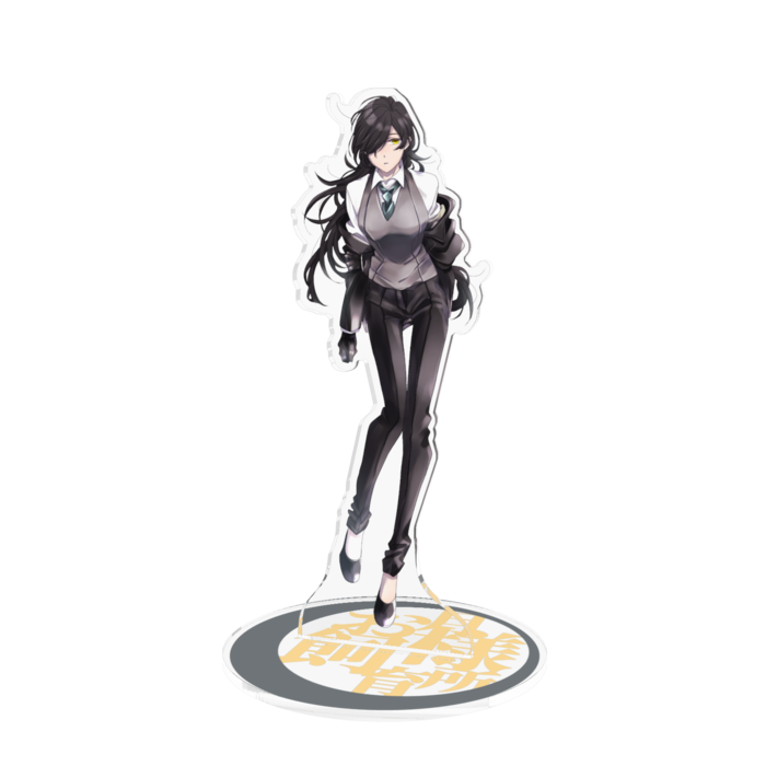 【黒】アクリルフィギュア - 160x160mm(1)