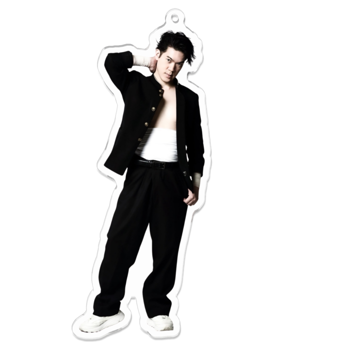 アクリルキーホルダー（コーティング） - 100 x 100 (mm)