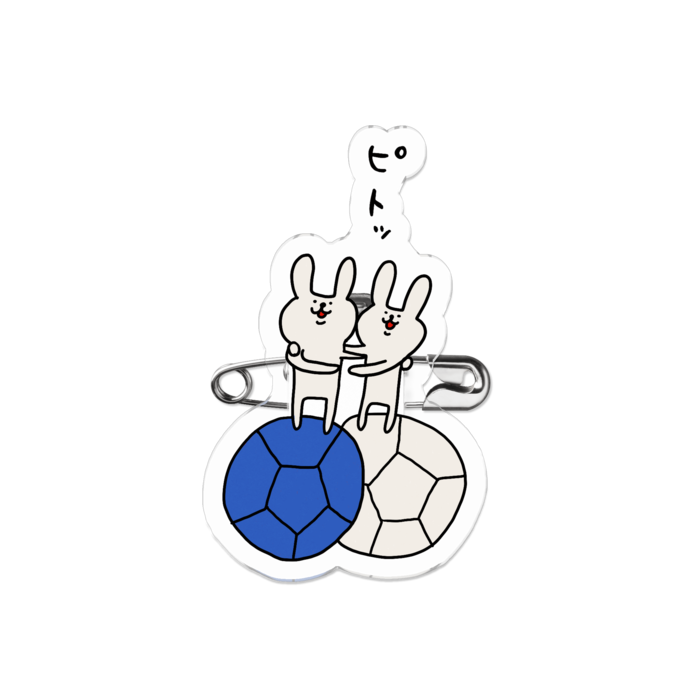 アクリルバッジ - 50 x 50 (mm)