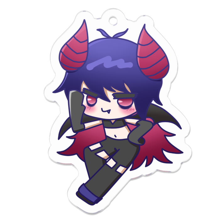 アクリルキーホルダー - 50 x 50 (mm)