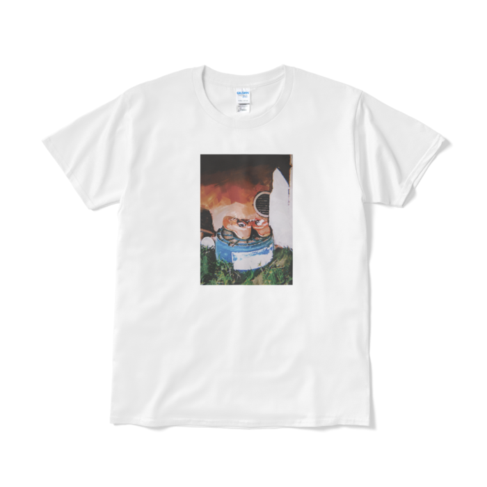 Tシャツ - L - ホワイト