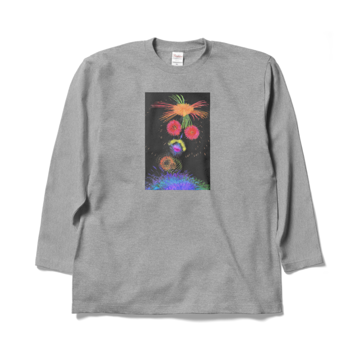 ロングスリーブTシャツ - XL - 杢グレー