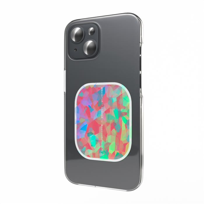 ホログラムスマホステッカー - 縦