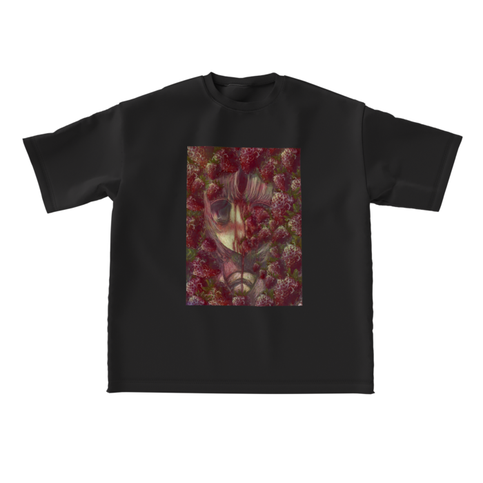 ビッグシルエットTシャツ - L