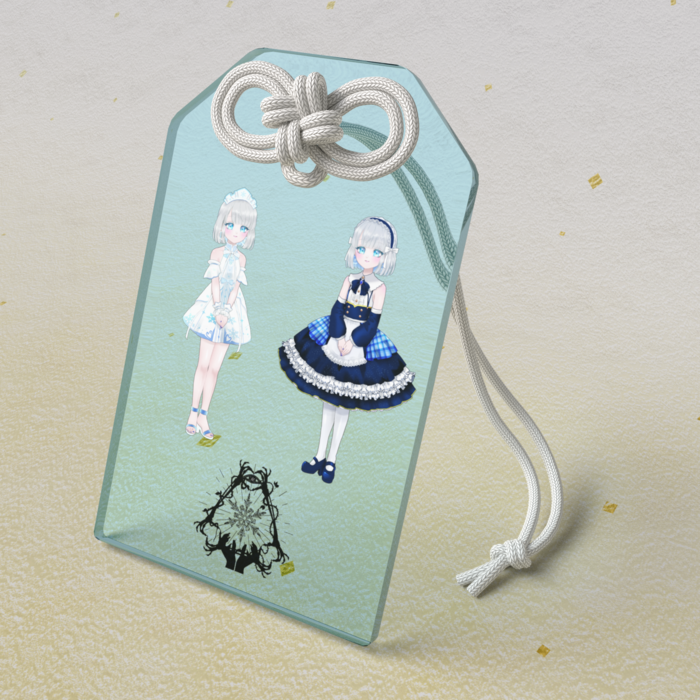 アクリルお守り - 50 × 80mm