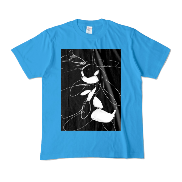 カラーTシャツ - M - ターコイズ (濃色)