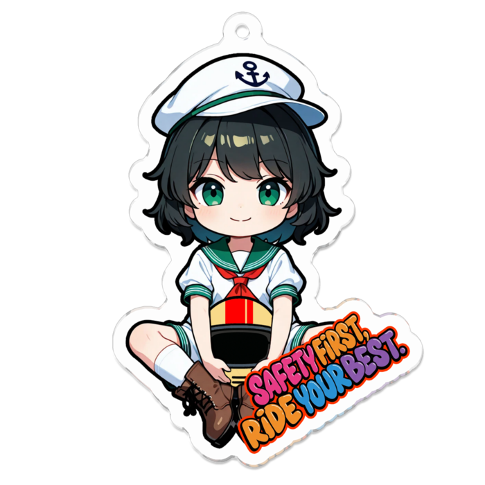 アクリルキーホルダー - 70 x 70 (mm)